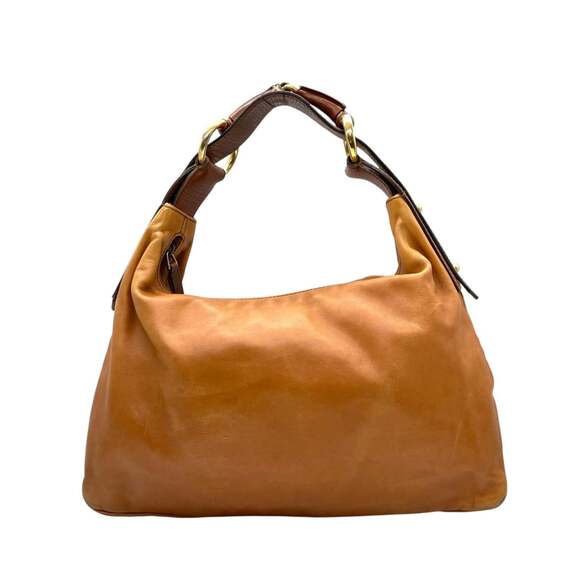 Gucci One-Shoulder Handbag Leather Brown Women's U17 - Picture 2 of 16